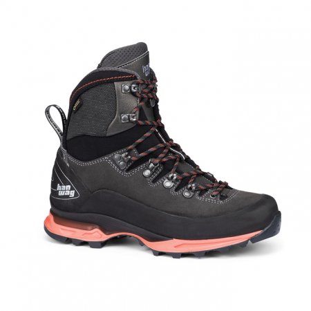 Hanwag Damen Alverstone Ii Lady Gtx - Asphalt/Orange Hanwag Damen Alverstone Ii Lady Gtx - Asphalt/Orange